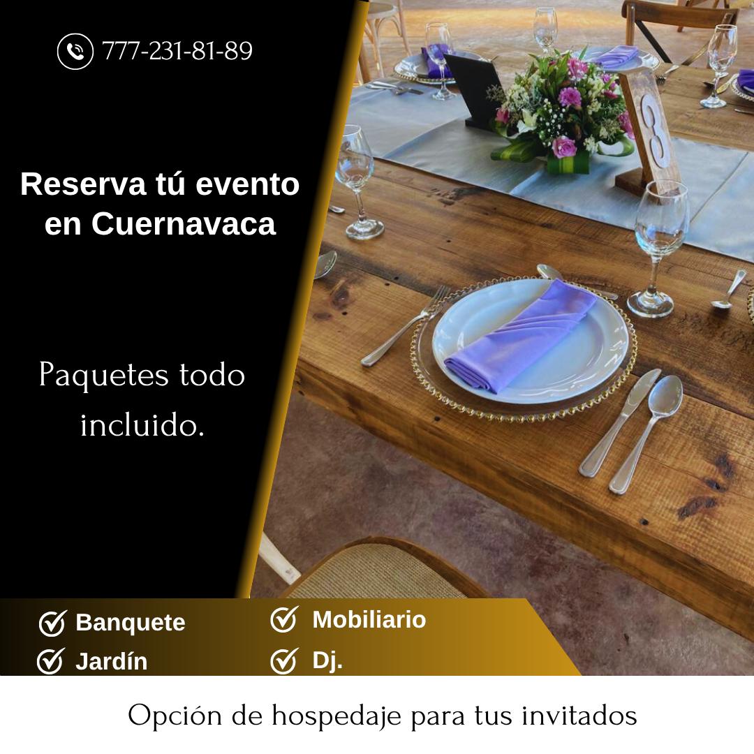 Tú evento en Cuernavaca